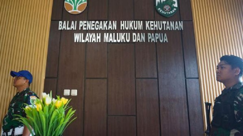 Kantor Balai Pengamanan dan Penegakan Hukum Lingkungan Hidup dan Kehutanan (Gakkum KLHK) Wilayah Maluku-Papua. (Foto: Istimewa).