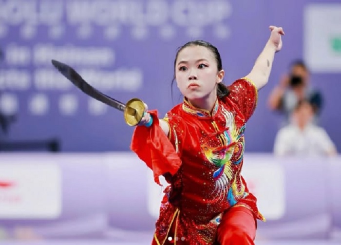 Selisih 0,007 Poin dari Emas, Atlet Wushu Eugenia Diva Widodo Raih Perunggu di Asian Games 2026