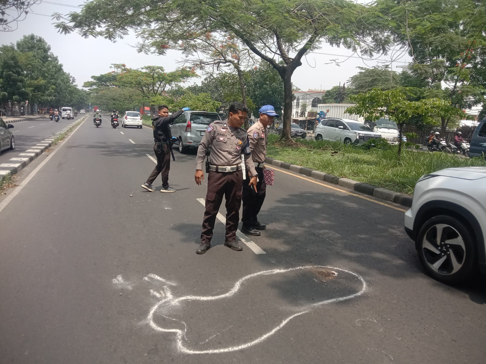 Kecelakaan Motor di Jalan Soekarno-Hatta Bandung, Satu Pengendara Luka Berat