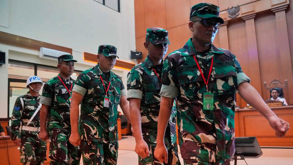 Sidang Tuntutan Empat Prajurit TNI dalam Kasus Penyiraman Air Keras Terhadap Andrie Yunus