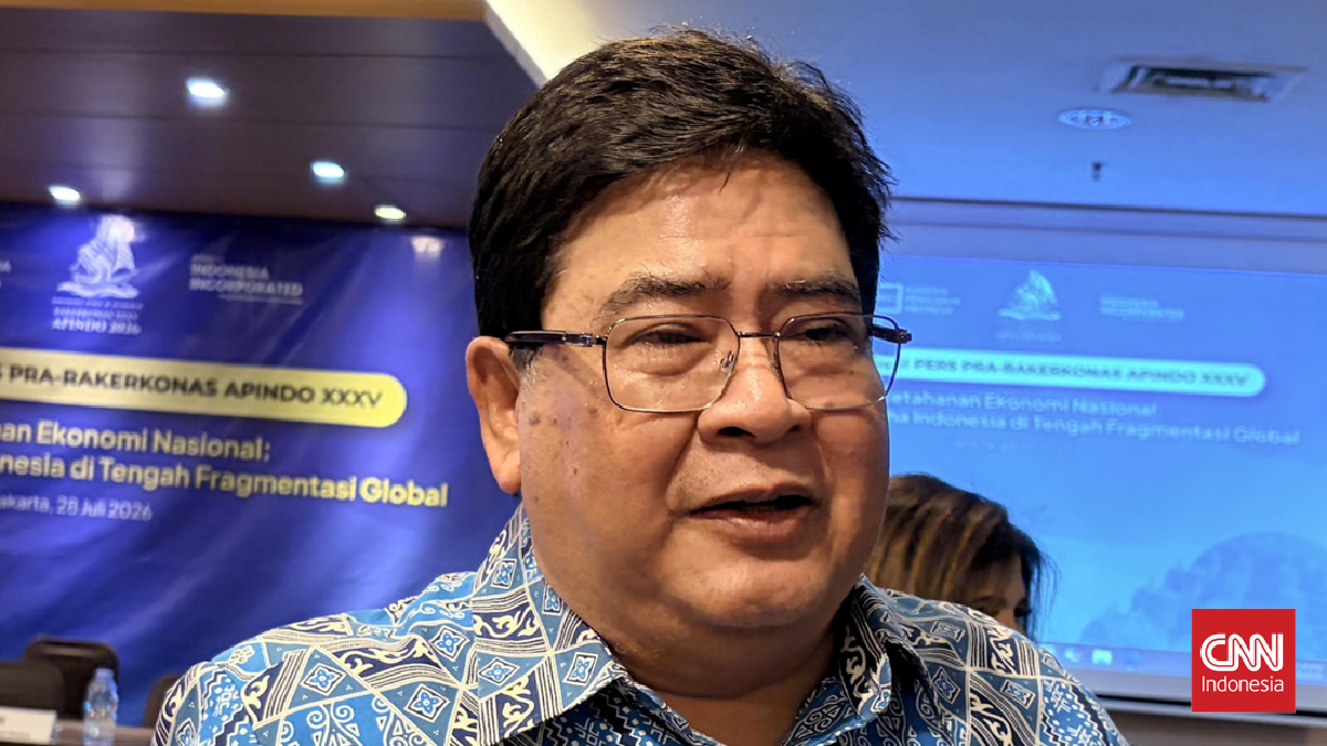 Apindo dorong pengembangan industri MRO untuk ciptakan lapangan kerja berupah tinggi. Sektor juga perlu dukungan pembiayaan dan transformasi ketenagakerjaan. (FOTO:CNN Indonesia/Lidya Julita Sembiring).