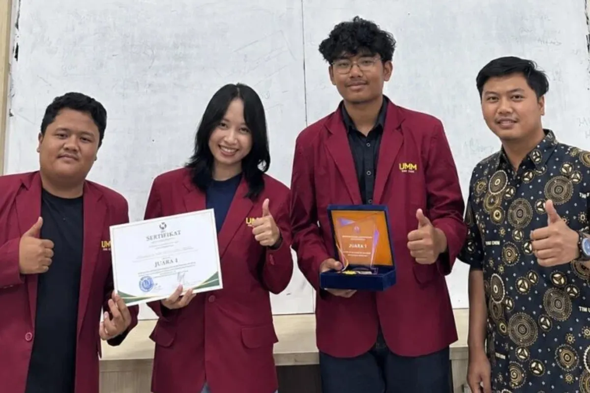Inovasi Mahasiswa UMM: Cuci 500 Kg Singkong dalam Waktu 1 Jam Raih Penghargaan Nasional