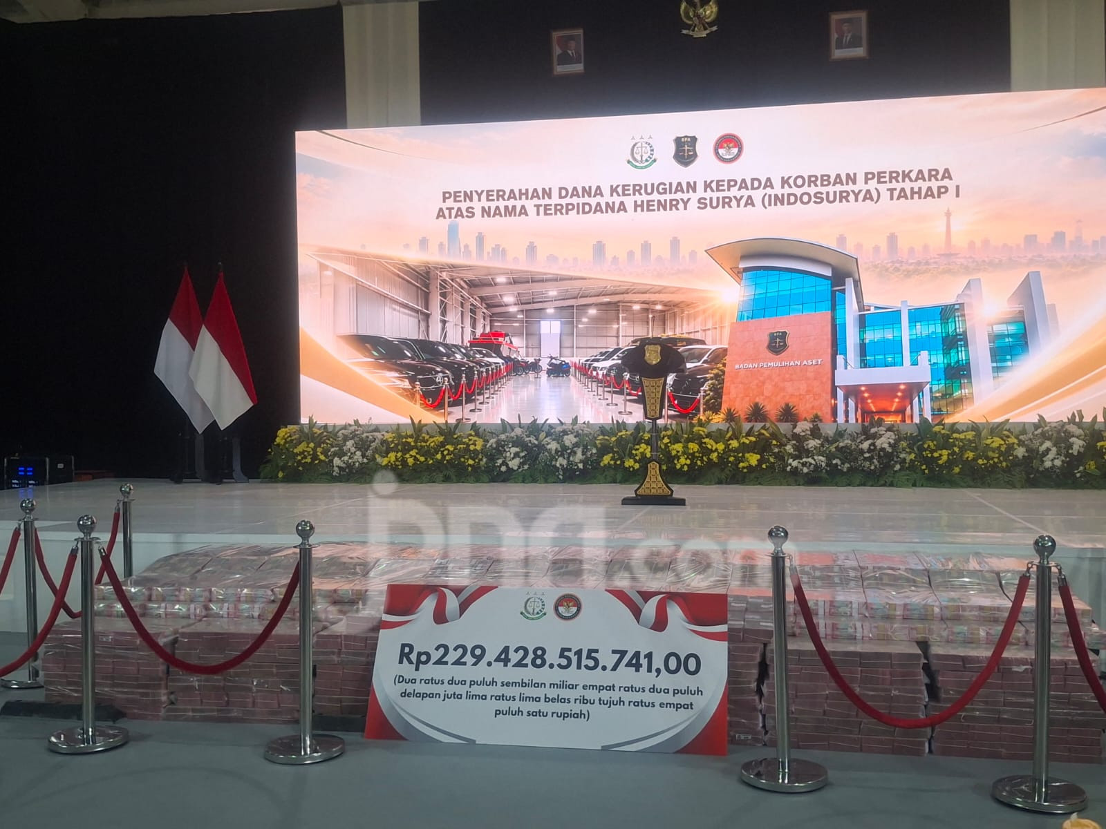 Penyaluran Dana Pemulihan Korban KSP Indosurya Tahap I Sebesar Rp229,4 Miliar