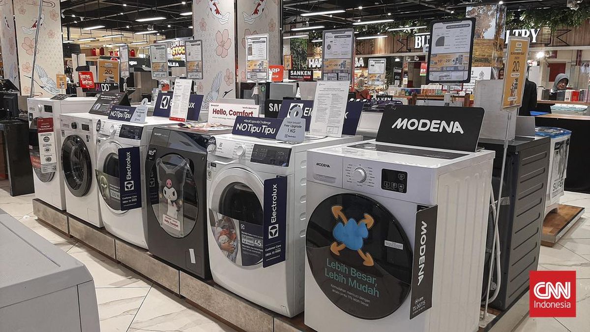 Diskon Besar untuk Mesin Cuci dan TV di Transmart Hari Ini!