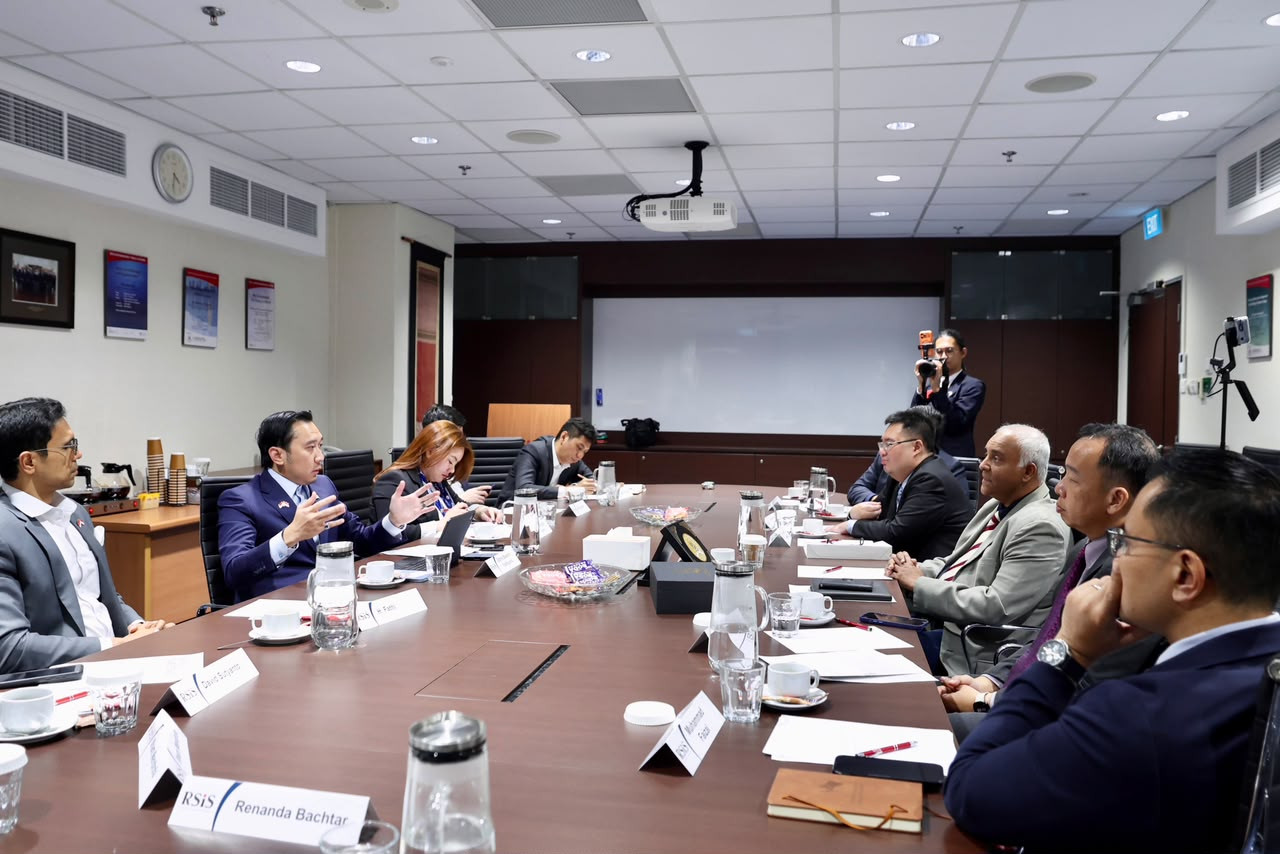 Ibas Dorong Kerja Sama Strategis Indonesia-Singapura dalam Diskusi di NTU