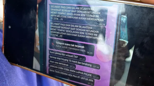 Penyelidikan Lanjutan Terkait Ancaman Bom di SDN Srengseng Sawah