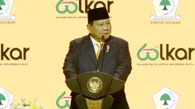 Dukungan Golkar untuk Prabowo di Pilpres 2029, Cawapres Masih dalam Pembahasan