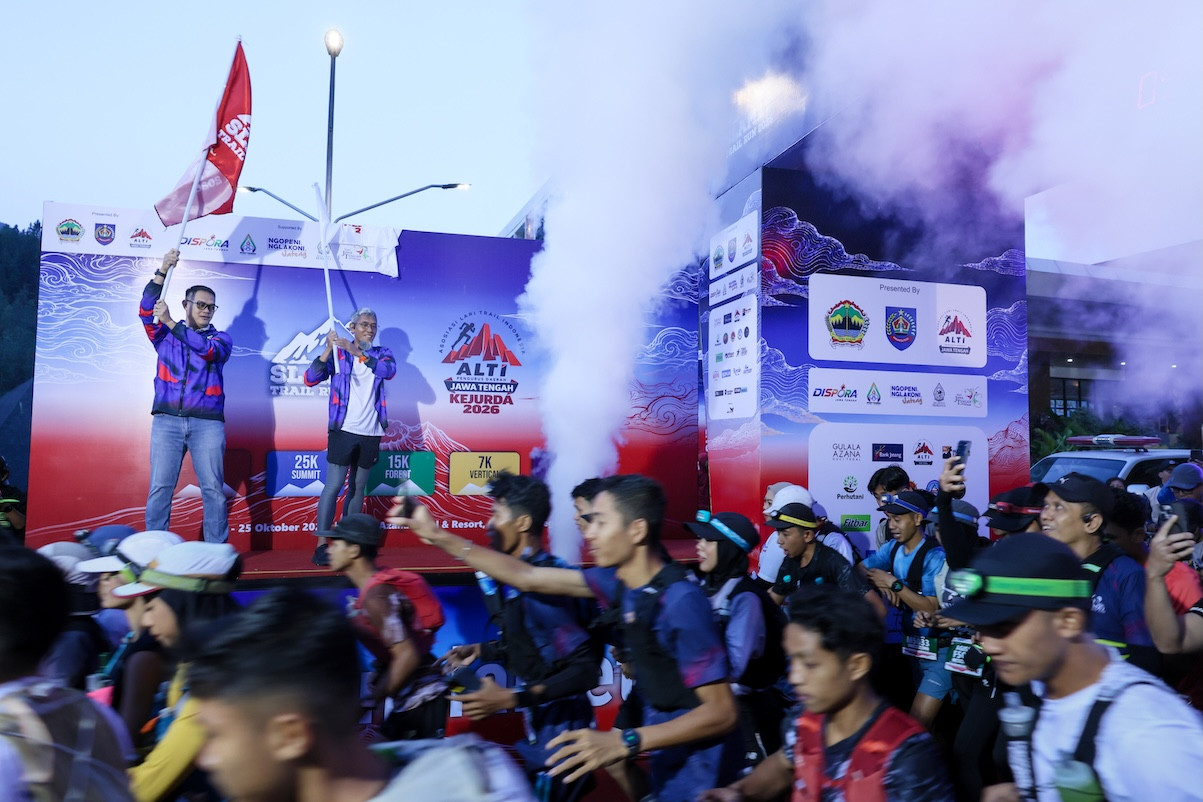 Gunung Slamet Jadi Arena Pembinaan Atlet Trail Run Jateng Menuju PON 2028