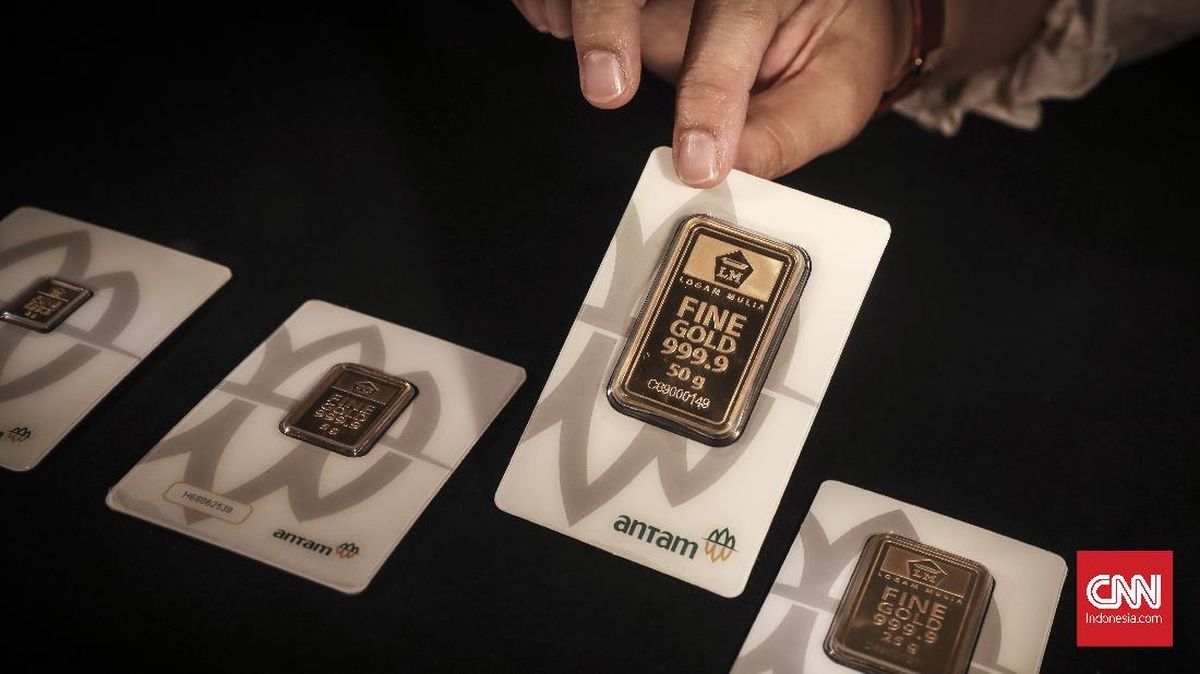 Penurunan Harga Emas Antam Menjadi Rp2,597 Juta per Gram Hari Ini