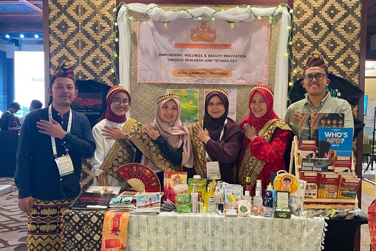 Inovasi Lokal Diperkenalkan di Bali Wellness dan Beauty Expo oleh Itera
