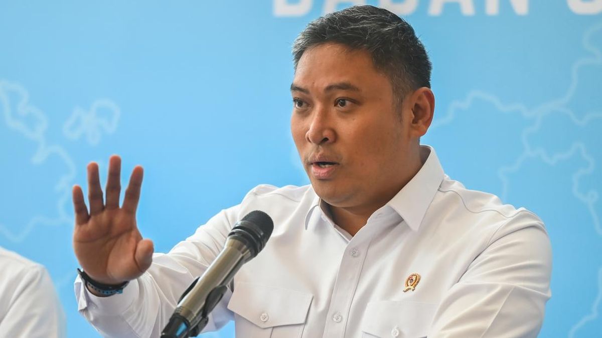 Kepala BGN Sudaryono buka suara mengenai tunggakan kepada ketiga. (ANTARA FOTO/Rivan Awal Lingga)
