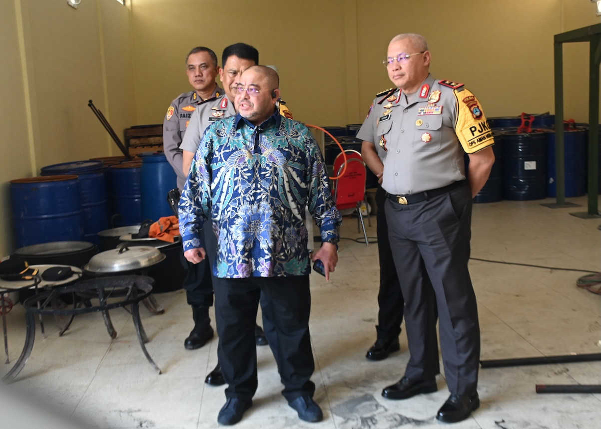 Habib Aboe Berikan Apresiasi atas Inovasi Penanganan Karhutla Polda Kalsel