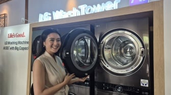 LG WashTower 25 Kg Resmi Diluncurkan: Mesin Cuci Berteknologi AI dengan TurboWash dan ThinQ
