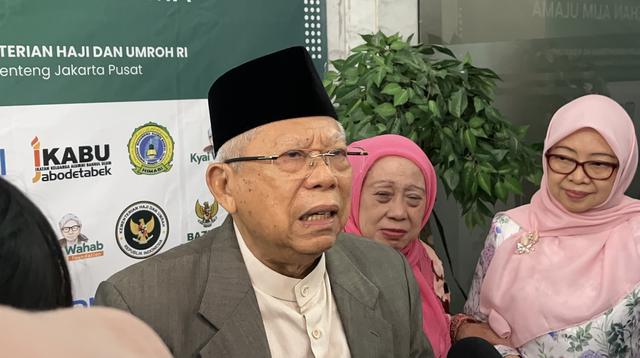Ma’ruf Amin Dipastikan Menjadi Khatib Salat Idulfitri di Balaikota Jakarta