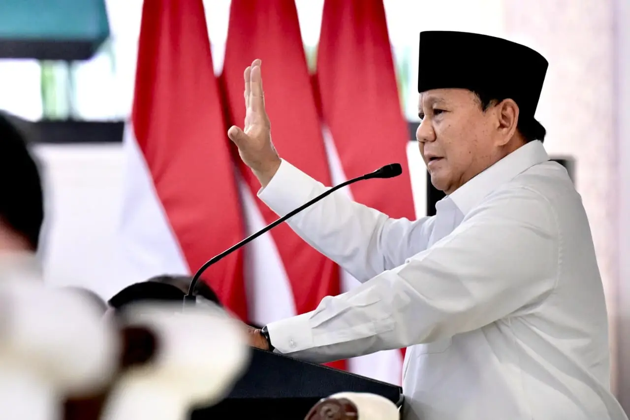 Presiden Prabowo Subianto saat memimpin Sidang Kabinet Paripurna di Istana Kepresidenan, Jakarta, Rabu, 21 Oktober 2026. Foto: BPMI Setpres