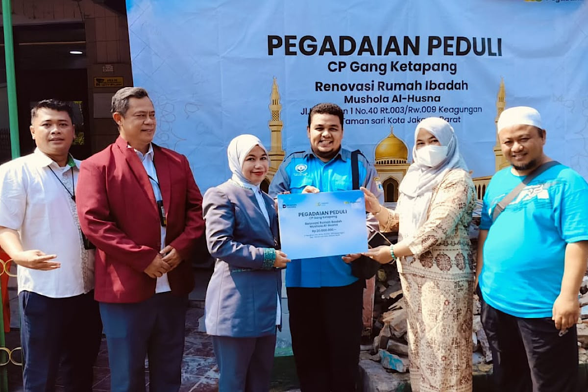 Pegadaian Kanwil IX Jakarta 2 Luncurkan Program Bantuan untuk Masjid