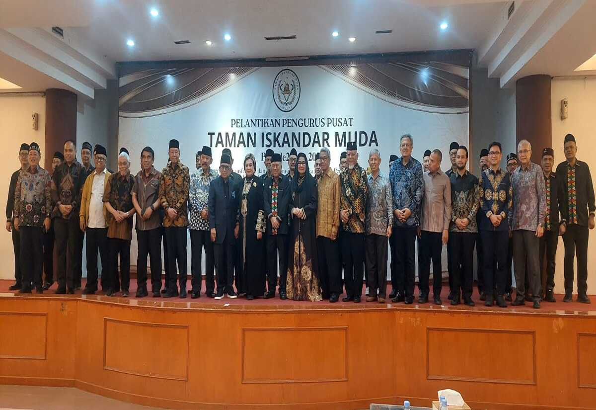 Pelantikan Pengurus Baru Taman Iskandar Muda untuk Periode 2026-2030