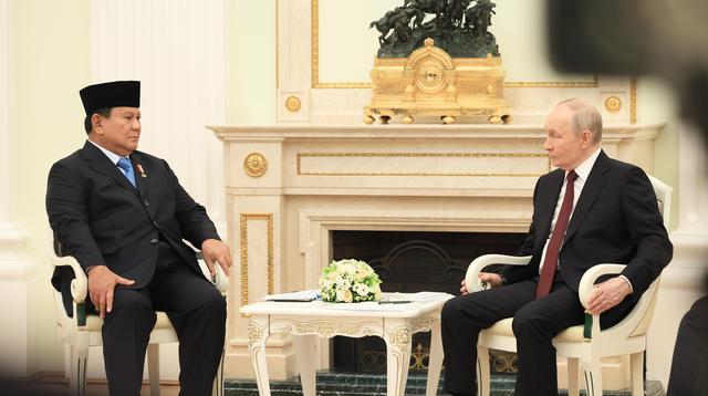 Penguatan Kerja Sama Militer: Prabowo dan Putin Bahas Pendidikan Pertahanan