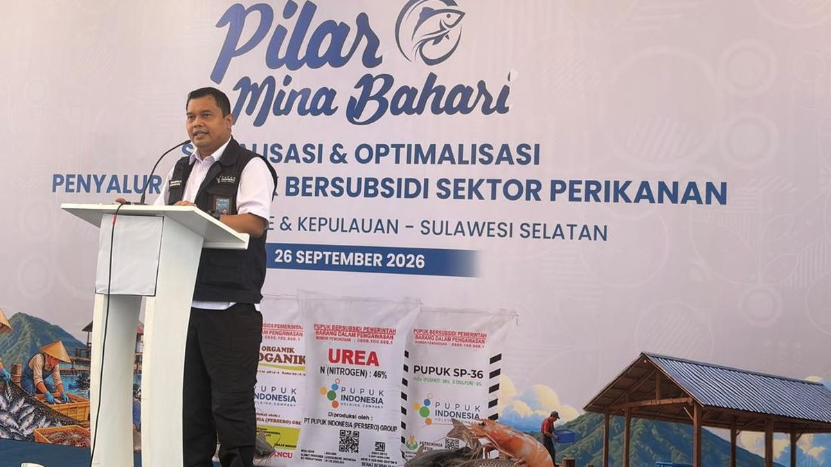 Pupuk Indonesia Tingkatkan Distribusi Pupuk Bersubsidi untuk Sektor Perikanan di Pangkep