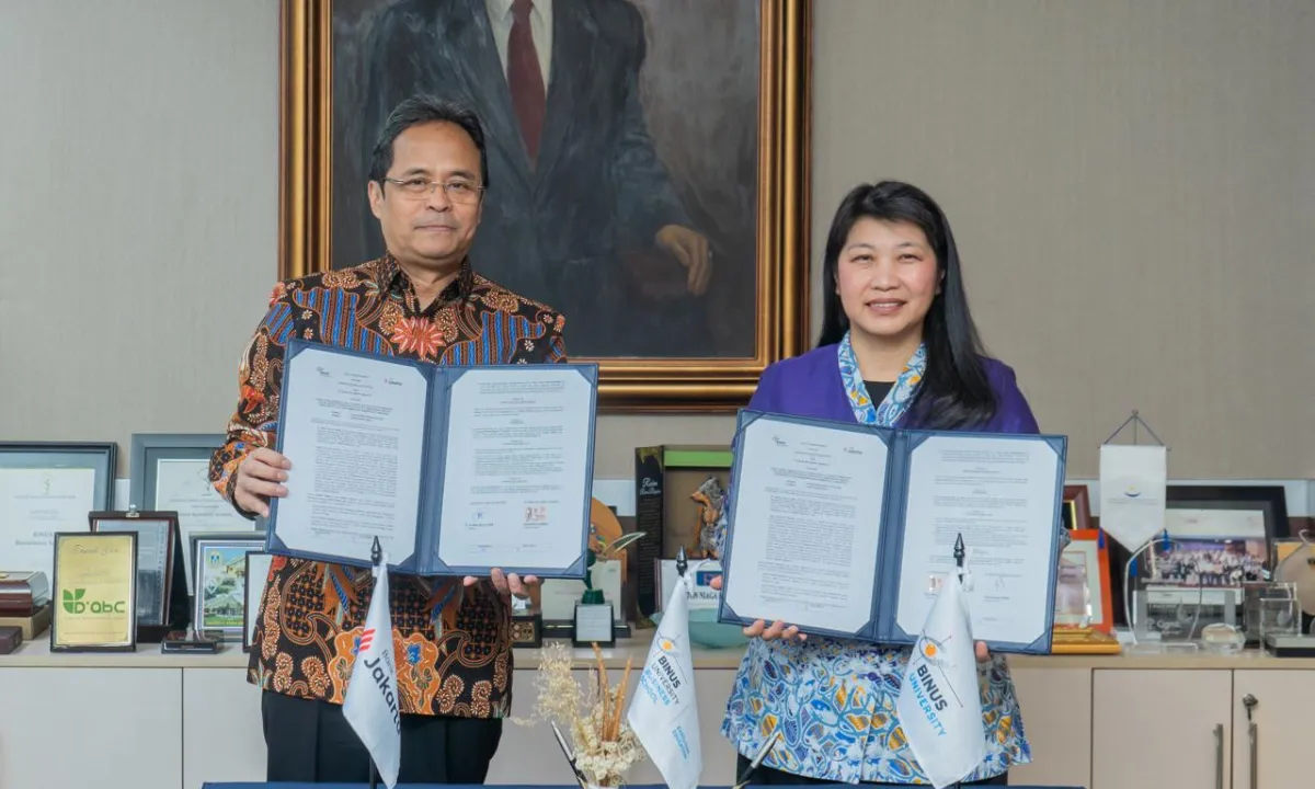 BINUS University Jalin Kerja Sama Strategis dengan Bank Jakarta untuk Perluasan Layanan Pendidikan