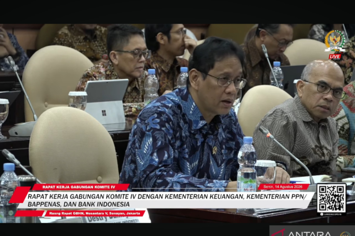 Purbaya Yudhi Sadewa Hadiri Rapat DPD Sebelum Pergantian Jabatan Menteri Keuangan