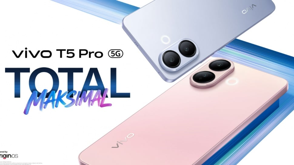 Spesifikasi Vivo T5 Pro di Indonesia: Desain Tipis, Chipset Berperforma Tinggi, dan Baterai Besar