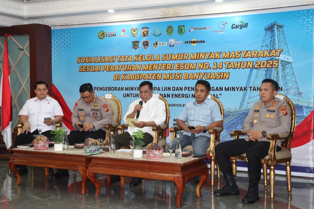 Penataan Sumur Minyak Rakyat di Musi Banyuasin Dimulai, 8.000 Titik Terverifikasi