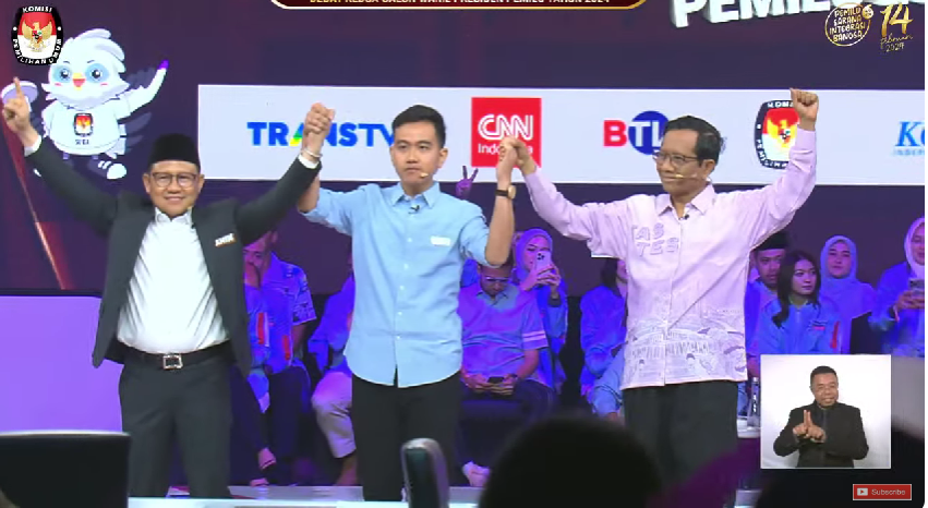 Mahfud MD Puncaki Skor Empati, Gibran dan Kaesang di Posisi Terendah