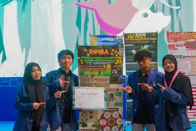 UNAIR Sukses Merebut Medali Emas di Biolexion 2.0 Melalui Teknologi Hutan Inovatif