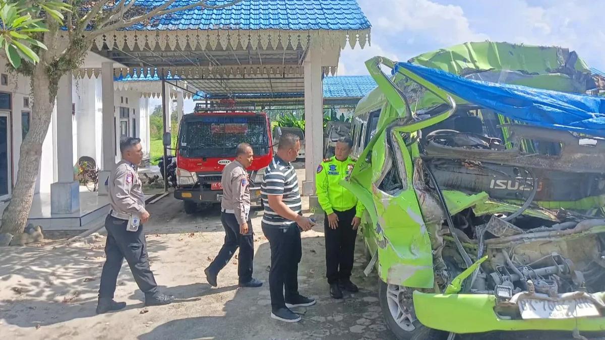 Kecelakaan Maut di Tol Batu Bara, Empat Nyawa Melayang