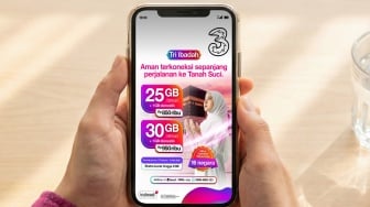 Tri Ibadah Siap Mendukung Haji 2026, Paket Internet ke Arab Saudi Mulai Rp650 Ribu